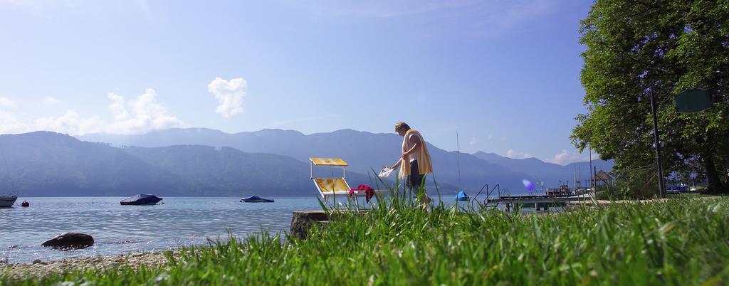 Hotel & Restaurant Ragginger Attersee Nussdorf am Attersee Dış mekan fotoğraf